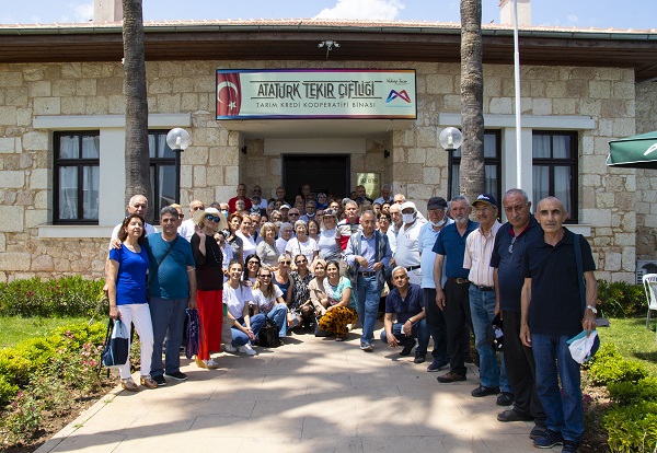 YAŞ ALMIŞLAR, ATA MİRASINDA DUYGU DOLU ANLAR YAŞADI