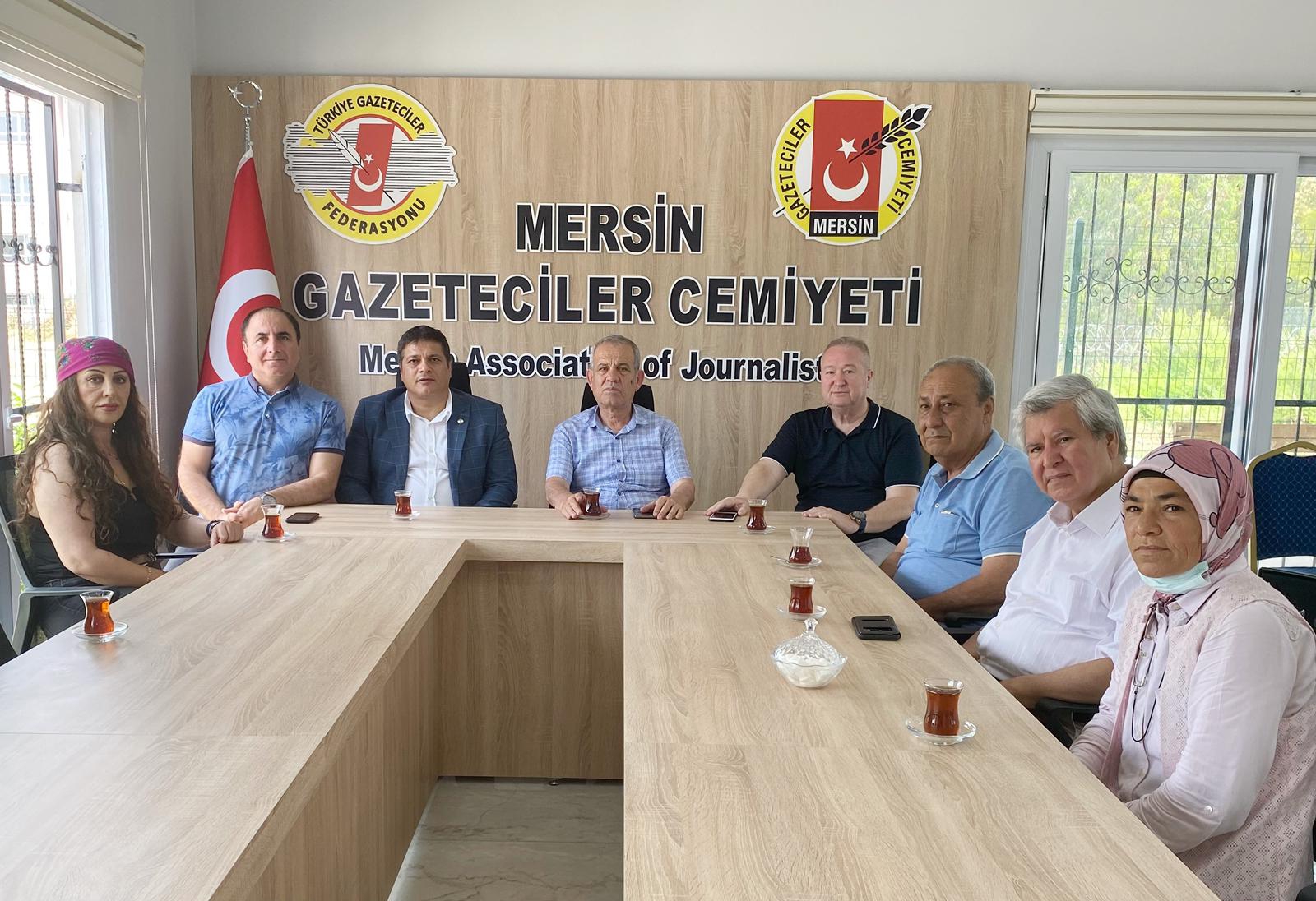 Türkiye Gazeteciler Fedarasyonu (TGF), MGC’ yi Ziyaret Etti