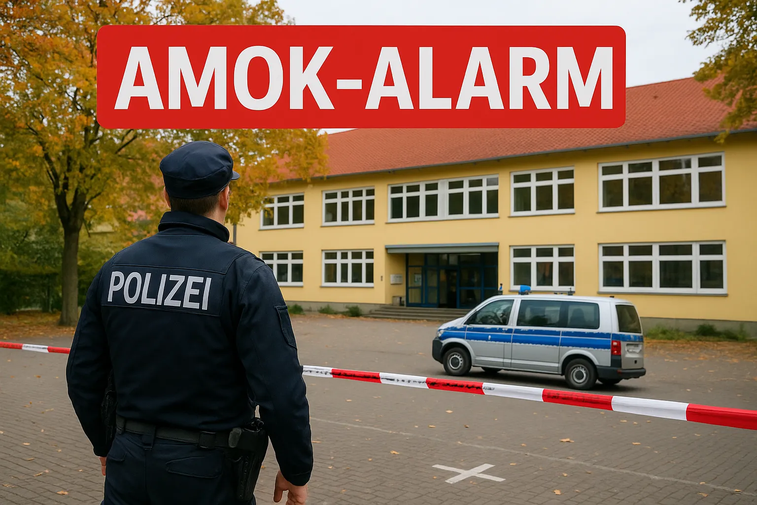 Schule löst Amok Alarm aus