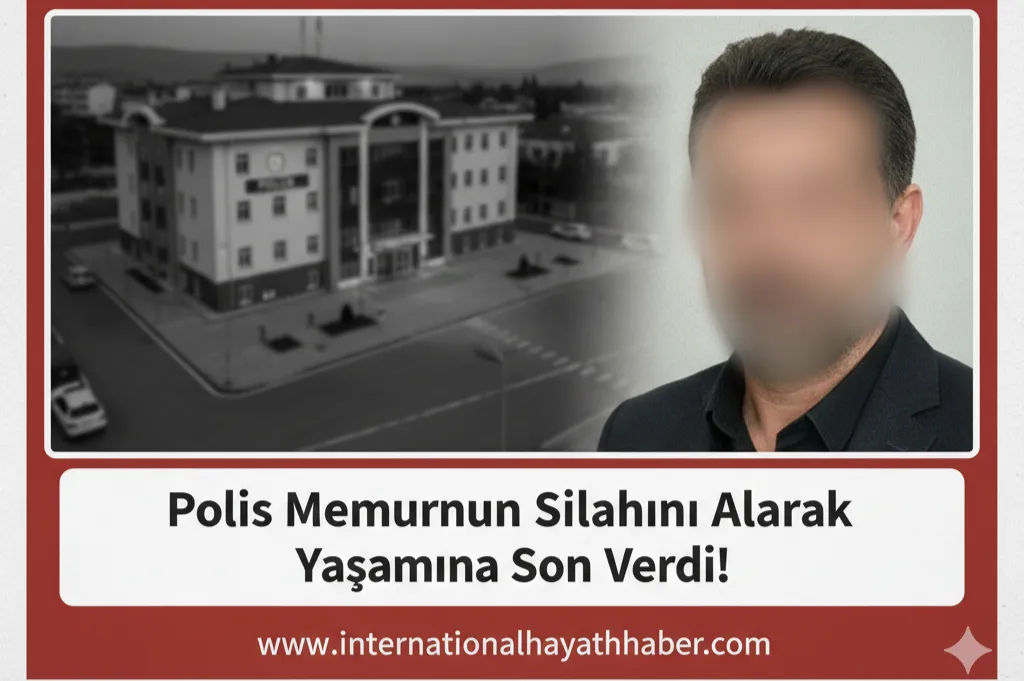 Son Dakika; Polisin Silahıyla Yaşamına Son Verdi!