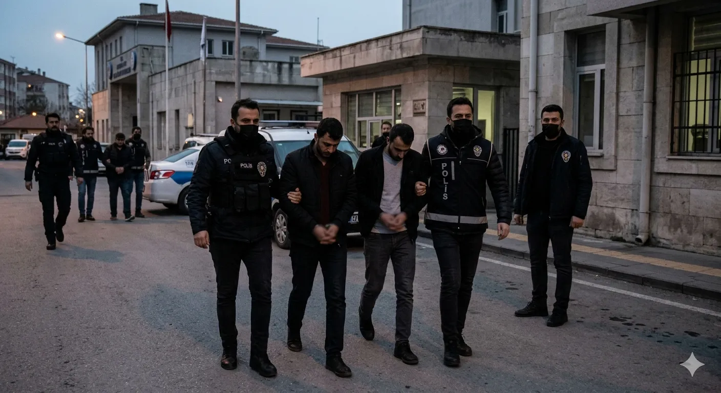 Mersin’de Emniyet Mensuplarına Yönelik Operasyon: 2 Tutuklama, 7 Açığa Alma