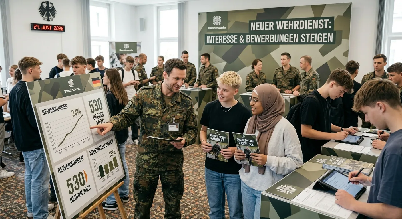 Almanya’da Yeni Askerlik Modeli Meyvelerini Veriyor
