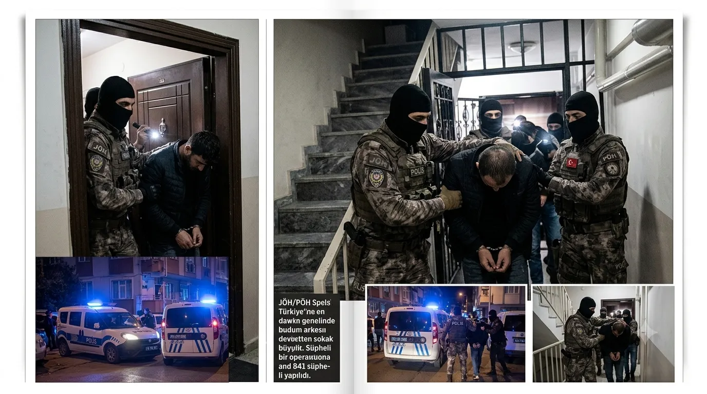 EMNİYET GÜÇLERİMİZDEN SOKAK ÇETELERİNE : “DEVLETTEN DEV OPERASYON!”