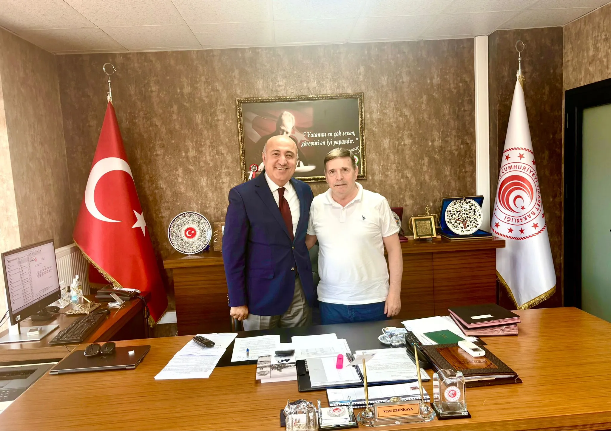 Faruk Demir’den Kocaeli Ticaret İl Müdürlüğü’ne Kritik Ziyaret